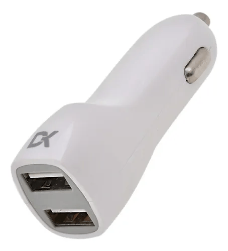 Cargador de auto - Blanco