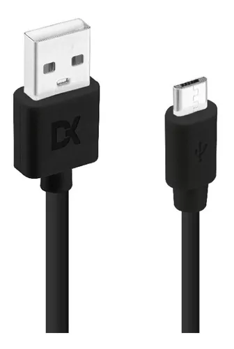Cable Nylos Micro USB - NEGRO