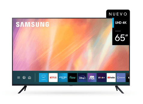 Smart Tv Samsung 65" Crystal 4K AU7000