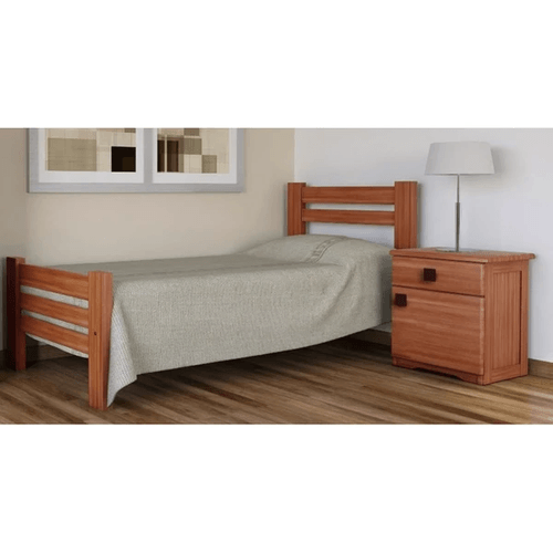 Cama Inmacol 080mts Pacifico Castaño MOD.202-3
