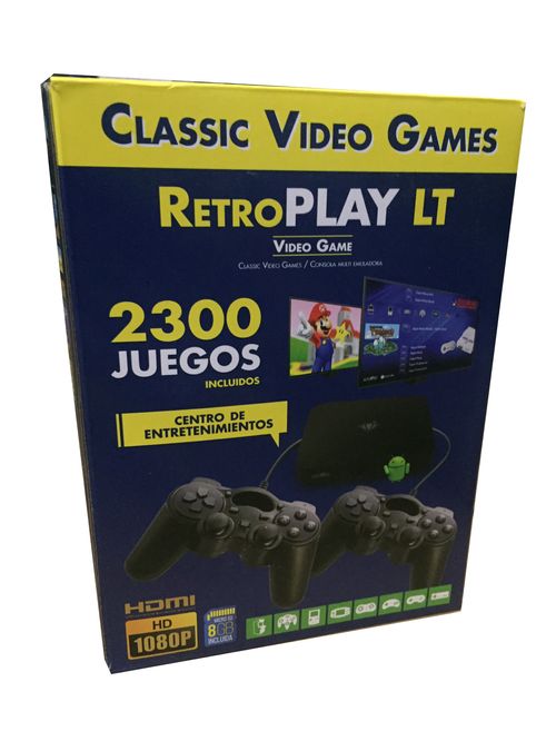 Retro Play Level Up Retro 2 En 1 Smart TV + Videojuegos