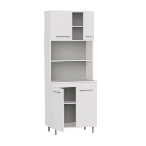 Modular Doble 4 Puertas/Estantes Blanco ORLANDI