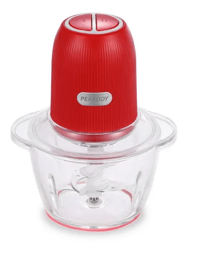 Picador Doble Cuchilla PEABODY 1.2 Lts Rojo PE-CP120R