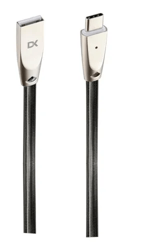 Cable Metalico Tipo C - Plateado