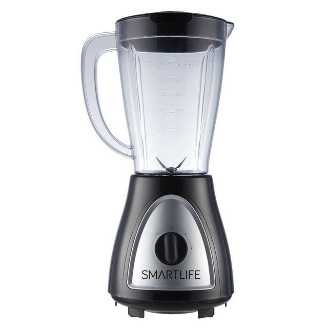 Licuadora Smartlife 400W Jarra Vidrio Negra SL-BL1008BPN