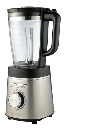 Licuadora SMARTLIFE 1000W Jarra de Vidrio Vaso Mix&Go SL-BL1402PN