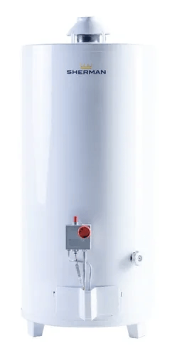 Termotanque SHERMAN 80 Litros Pie/ Superior MultiGas TPGP080MSH13