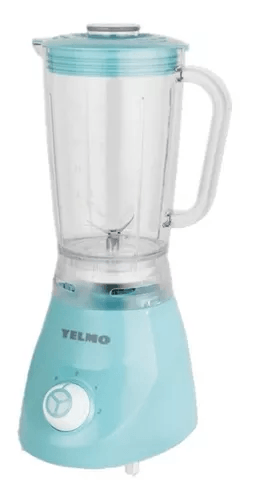 Licuadora YELMO 1.5 Lts 650w V/Plastico Celeste LC-1009