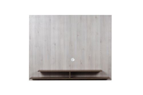 Panel TV Ricchezze 1.60 Mts Bco/Nebraska Gris