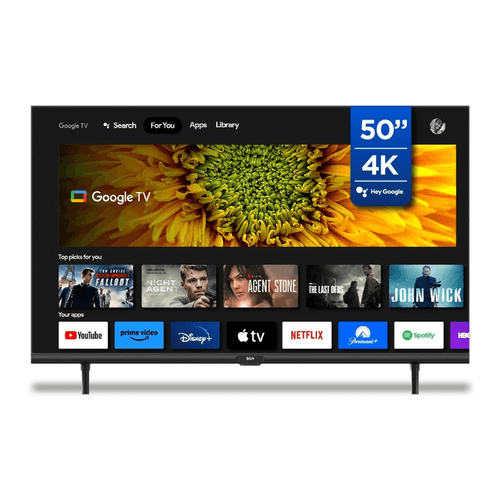 Smart TV BGH LED 50" UHD 4K Google TV B5023US6G