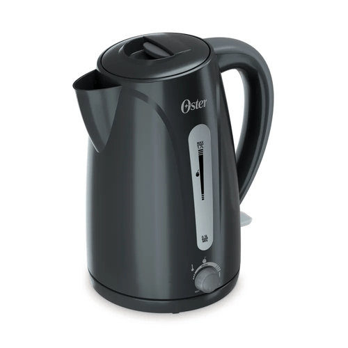 Pava Eléctrica Oster 1.7L Con Regulador Negra KT4970B