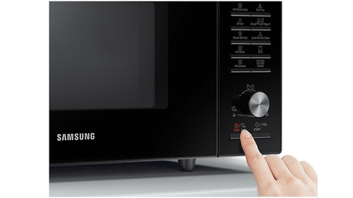 Microondas Samsung 28L 900W Grill Silver SAMG28F3K3TAS