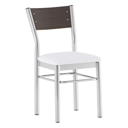Silla Dakar, Aimaretti De Caño Tapizada Con Ecocuero Mod: SDAKAR