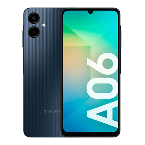 Celular Galaxy Samsung A06 6.7" 128/64Gb Black SM-A065MZKEAR