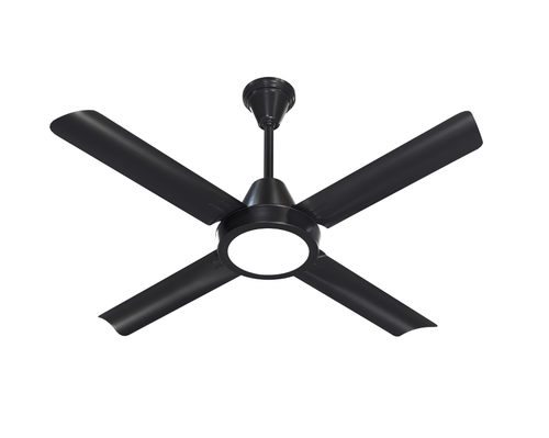 Ventilador de techo Severbon 4 paletas negro c/control