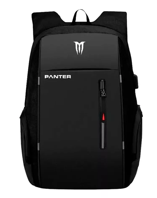 Mochila para Notebook Panter Antirrobo 40Lts. Negra BP100-BK