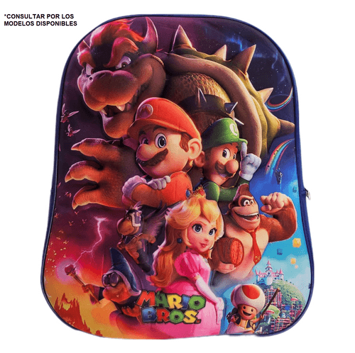 Mochila infantil 3D 25x32cm