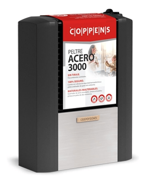 Calefactor Coppens 3000 Kcal - Sin Salida - Multigas C30STAM