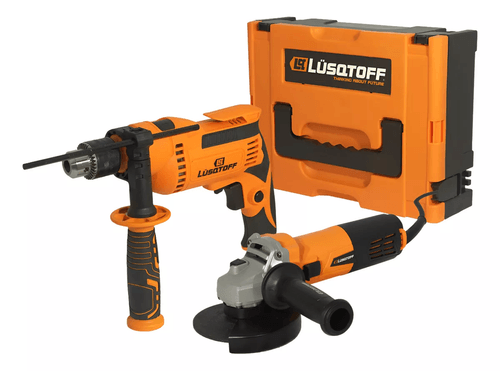 Kit Lustqtoff Amoladora 720Wts + Taladro 600Wts. KATL-8