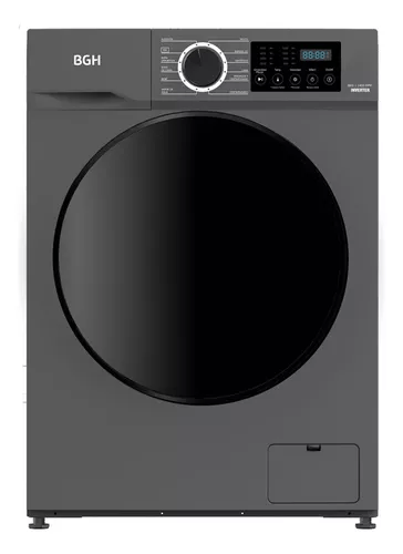 Lavarropas BGH 6kg - Frontal / Inv / Silver / 1000 RPM Imp