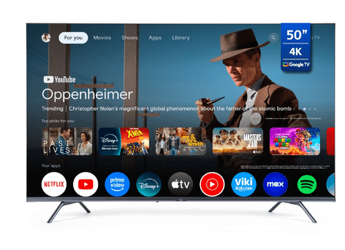 Tv 50" BGH Led Smart UHD Google Tv