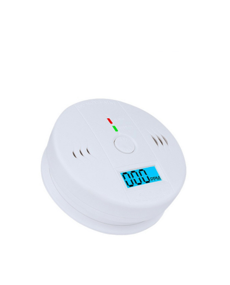 Sensor de Alarma Gadnic Detector de Monoxido de Carbono