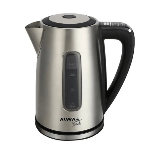Pava/Jarra Electrica Aiwa 1.7L Digital Inox 2200W