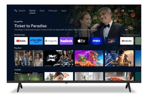 TV 32" LED ANDROID TV FRAMELESS
