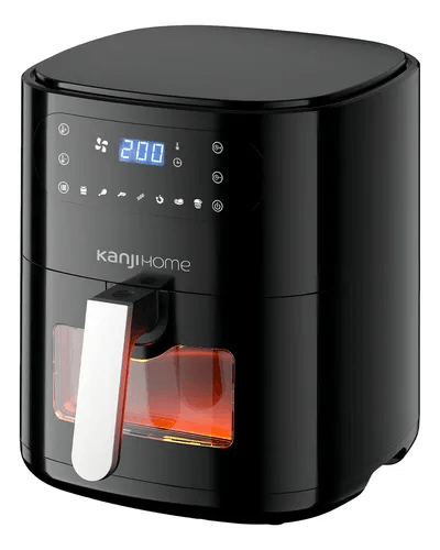 Freidora De Aire 7.5L 1800W Negra C/Visor KJH-1800FC