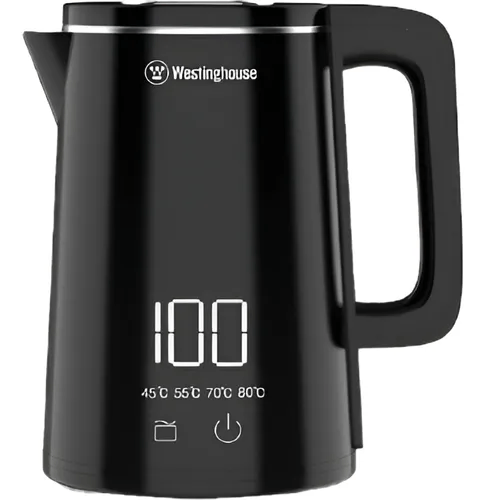 Pava Electrica Westinghouse 1.8L Negra Digital Control Tactil WH-PE15006M