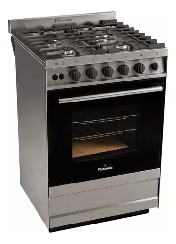 Cocina Industrial 56cm Inox EE/LUZ/TIMER Rej. Fund 5838