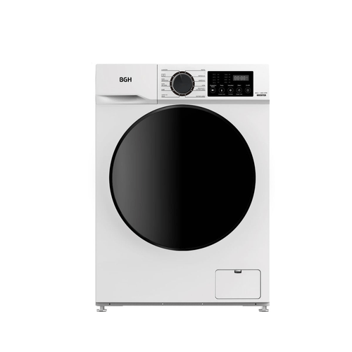 Lavarropas BGH Carga Frontal 8Kg. 1400rpm Inverter BWFI08W24AR