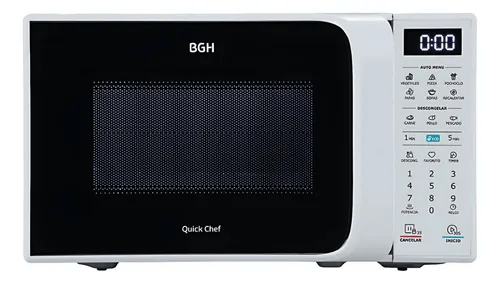 Microondas Digital BGH 20L Digital Quick Chef B120DB20I
