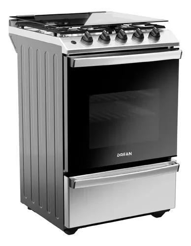 COCINA 56CM INOX C/LUZ C/ENCED C/TAPA