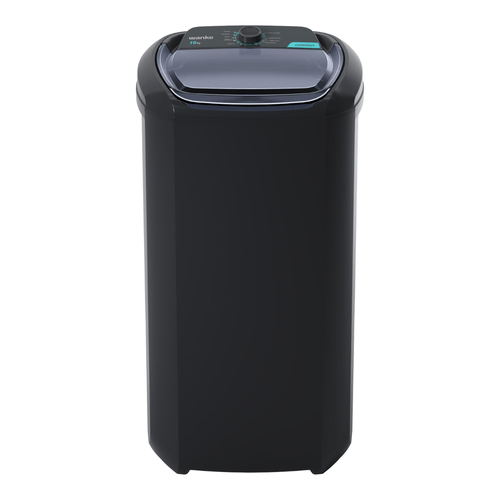 LAVARROPA WANKE 6 KG SEMIAUTOMATICO 8 PROGRAMAS NEGRO MOD LWLI060TEARB