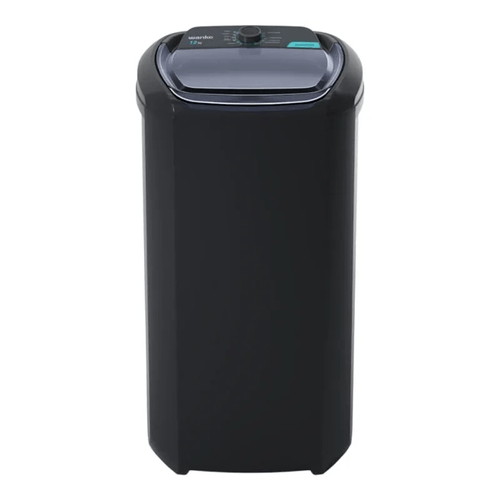 LAVARROPA WANKE 12 KG SEMIAUTOMATICO 8 PROGRAMAS NEGRO LWBE120T3EARB