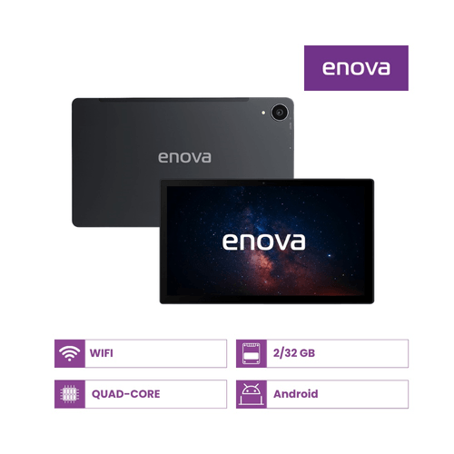 TABLET ENOVA 10" WIFI 2GB/32GB 2+5MP 5000MAH ANDROID NEG