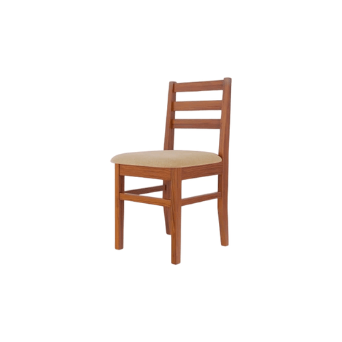 Silla INMACOL Atlántico Castaño Tapizada Mod 550-3