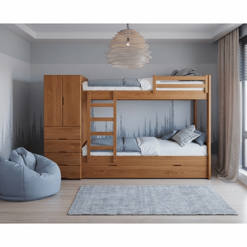 Cucheta Desmontable  INMACOL Con Placard Castaño Mod 101-3