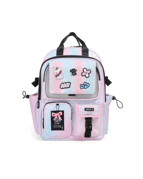 MOCHILA CHIMOLA GLOWING ESPALDA 17" LIGHT PINK MOD 5504516