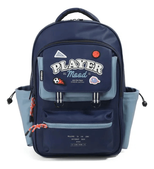 MOCHILA CHIMOLA UNIVERSITY ESPALDA 17" LIGHT BLUE MOD 5504520A