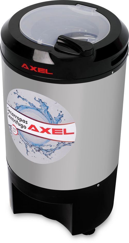 Secarropas Axel 6.5kg 2800 rpm Acero Mod AX-4002A