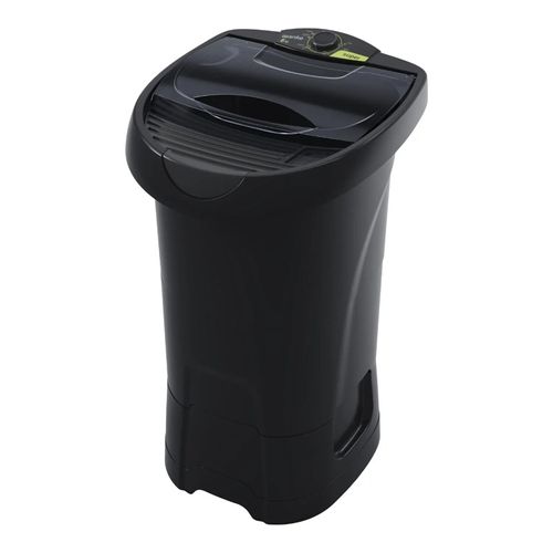LAVARROPA WANKE 6 KG SEMIAUTOMATICO 8 PROGRAMAS NEGRO MOD LWLI060TEARB