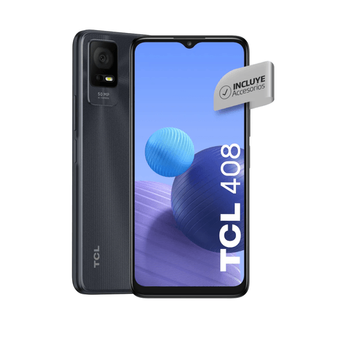 Celular TCL 408 6.6" 6GB/64GB GRAVITY GREY RVA NB T507J-FALCAR41
